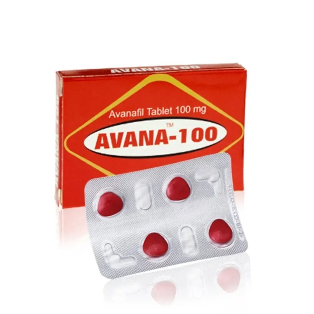 Avana-100 – 4 Tablets with Avanafil 100 mg