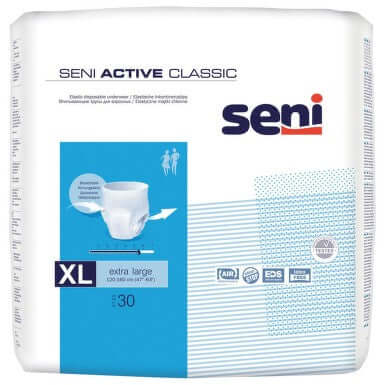 Seni Active Classic 30pcs – Absorbent Pants (S-M-L-XL) - MAYONAL STORE