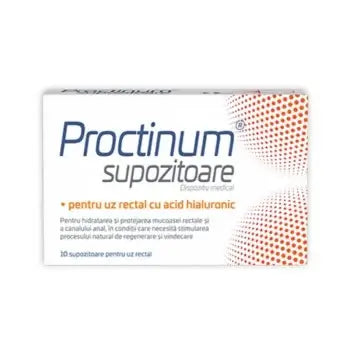 Proctinum Suppositories – 10 Count for Hemorrhoid Relief - MAYONAL STORE