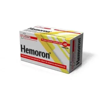 Hemoron - 40 Capsules for Hemorrhoid Relief - MAYONAL STORE