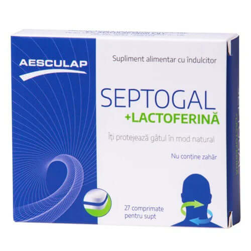 Septogal Lactoferin 27 Capsules – Immune Support Supplement - MAYONAL STORE