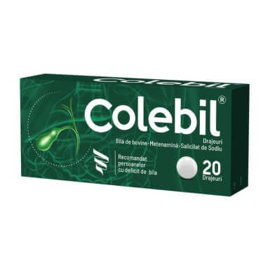 Colebil 20 Tablets – Digestive Support by Biofarm - MAYONAL STORE