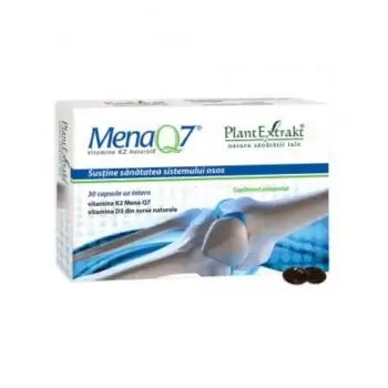 Mena Q7 - Natural Vitamin K2, 30 Capsules for Bone Health - MAYONAL STORE