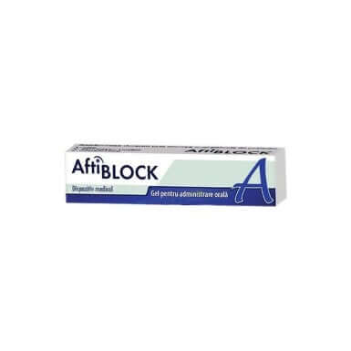 Aftiblock Gel 8g – Treatment for Canker Sores and Oral Lesions - MAYONAL STORE