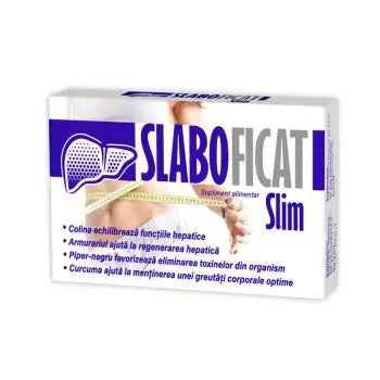 Slaboficat Slim, weight management, 30 capsules, fat burning, metabolism boost, appetite control, slimming supplement, healthy weight, dietary supplement, natural weight loss