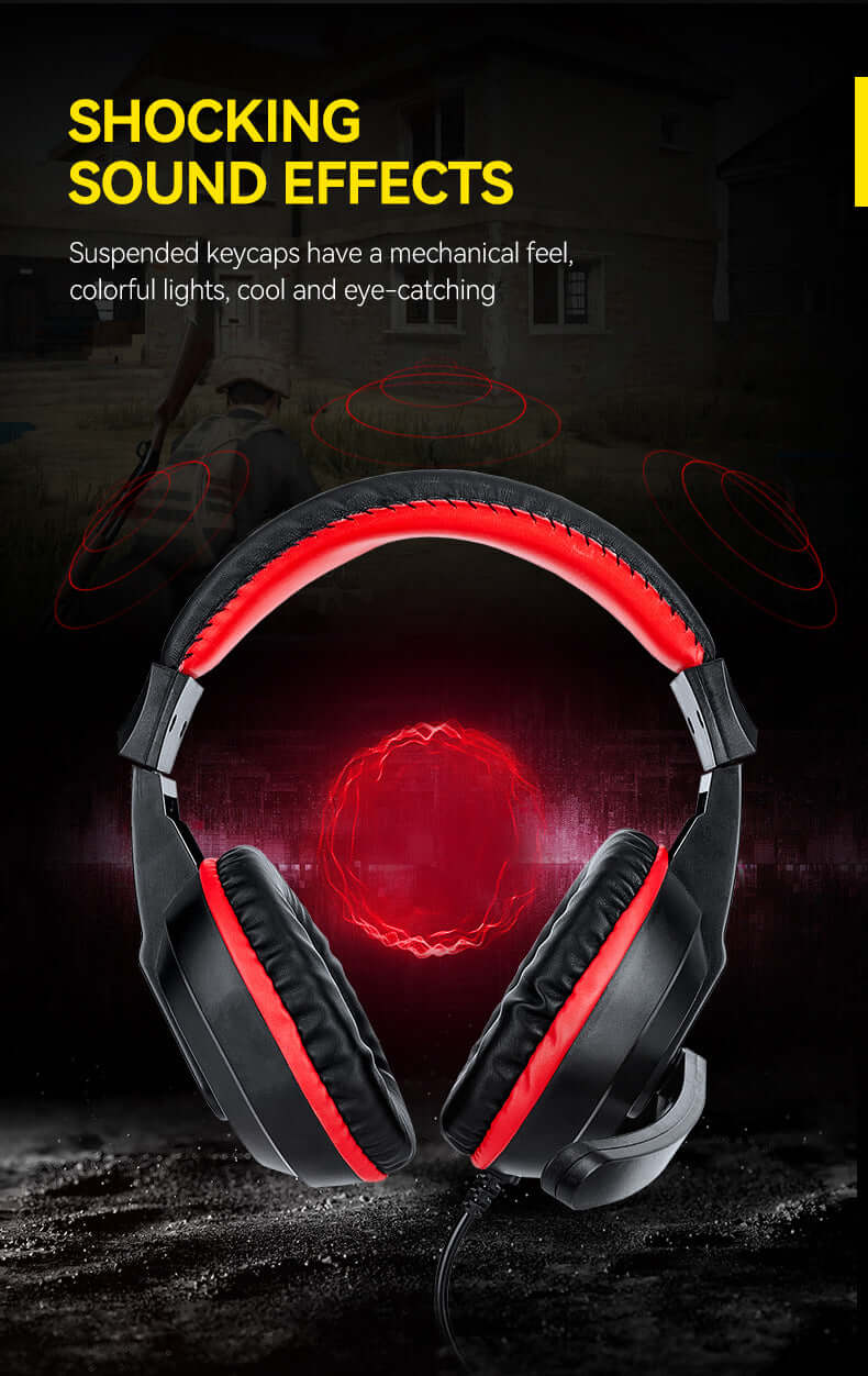 Kinsi 4-in-1 Gaming Kit – RGB Keyboard, Headphones, Mouse & Mousepad - MAYONAL STORE