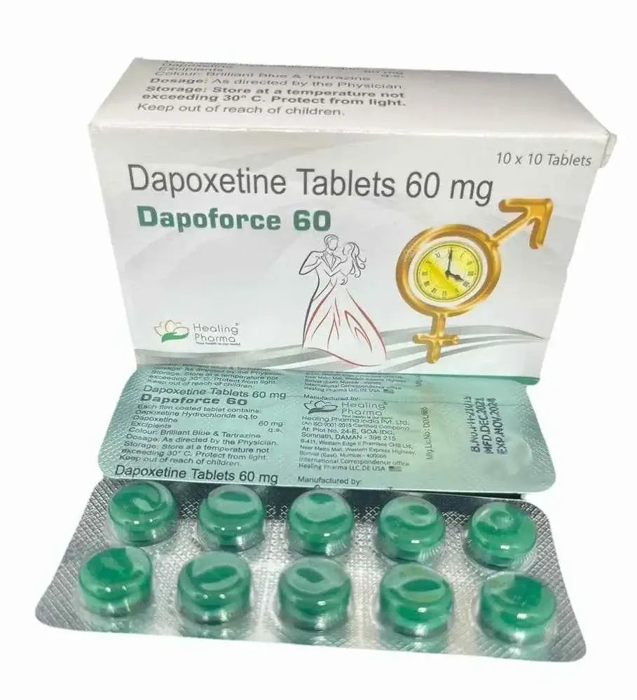 Dapoforce 60 mg – 6 Tablets with Dapoxetine
