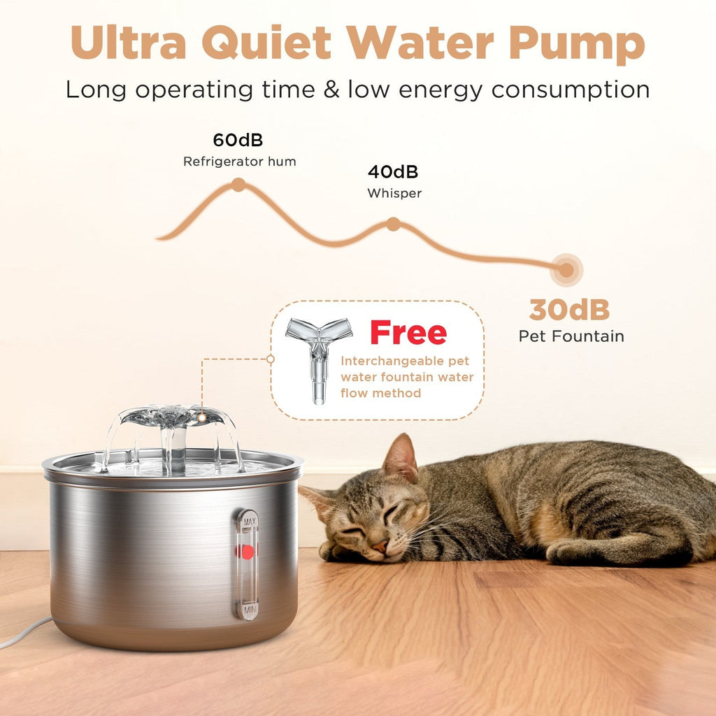 Constant Temperature Pet Water Dispenser, Suitable For Young Pets And Elderly Pets, Precise Temperature Control, And Super Intimate Drinking In All Seasons - MAYONAL STORE