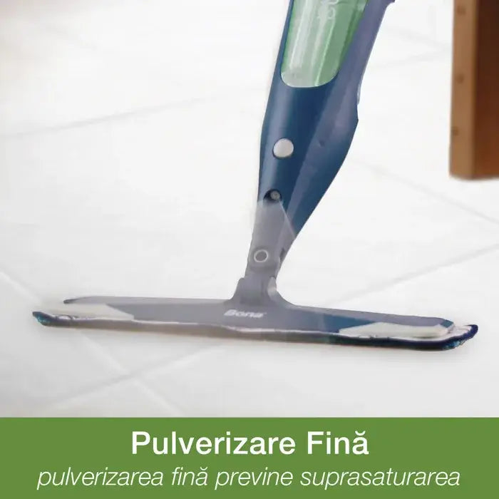 BONA SPRAY MOP FOR PARQUET AND CERAMICS + TAIL + TANK + SPRAY SYSTEM H129cm, 38.5 x 10 x 5 CM - MAYONAL STORE