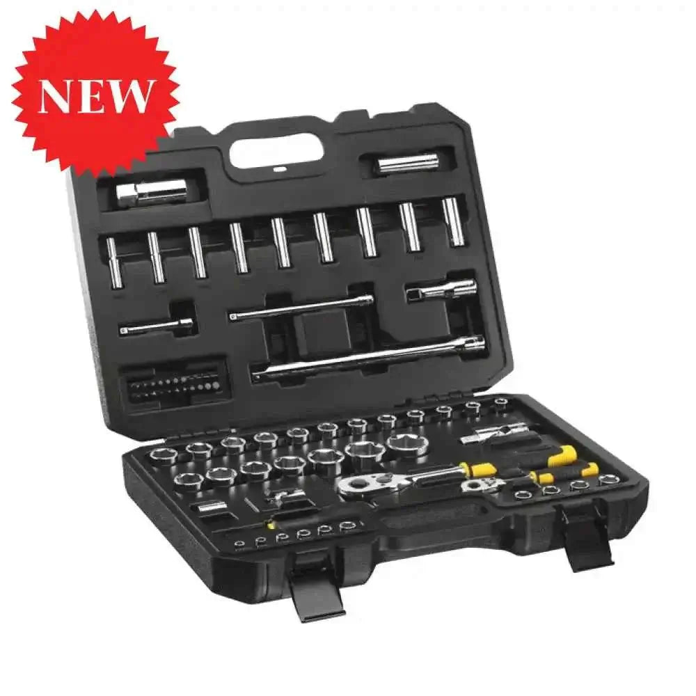RATCHET SCREWDRIVER SET AND ACCESSORIES, STANLEY 72 PIECES