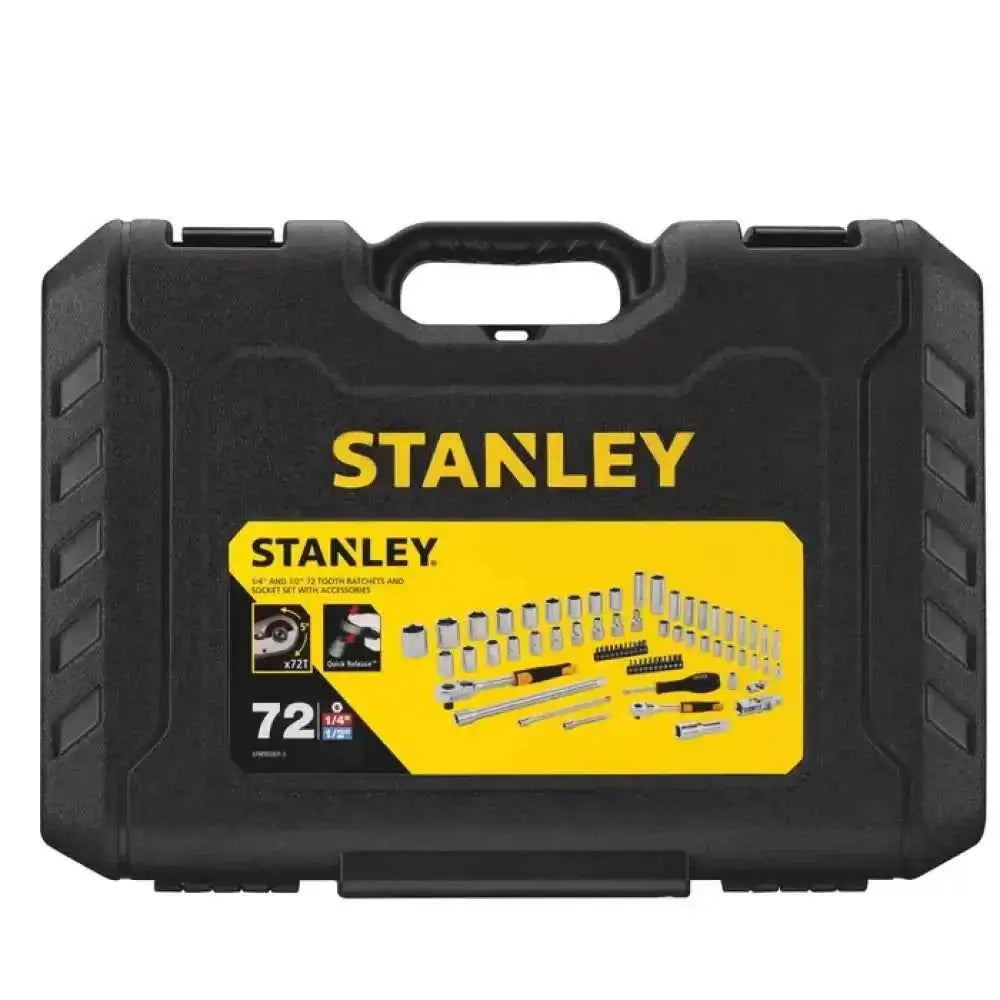 RATCHET SCREWDRIVER SET AND ACCESSORIES, STANLEY 72 PIECES
