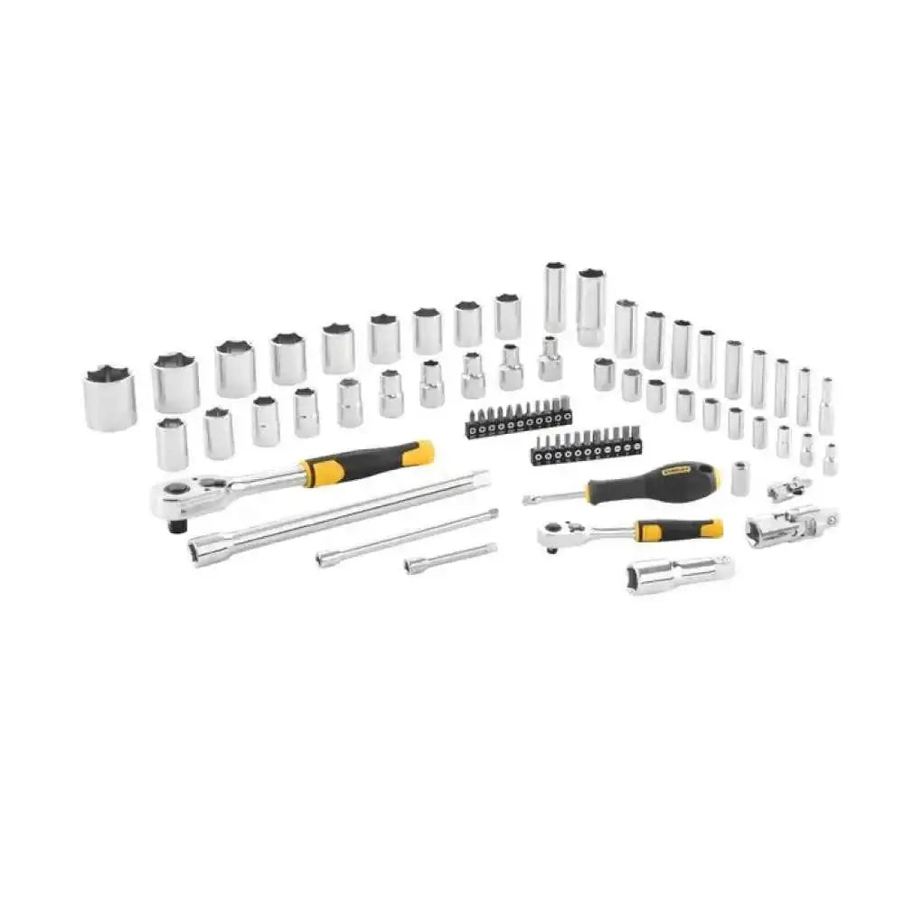 RATCHET SCREWDRIVER SET AND ACCESSORIES, STANLEY 72 PIECES