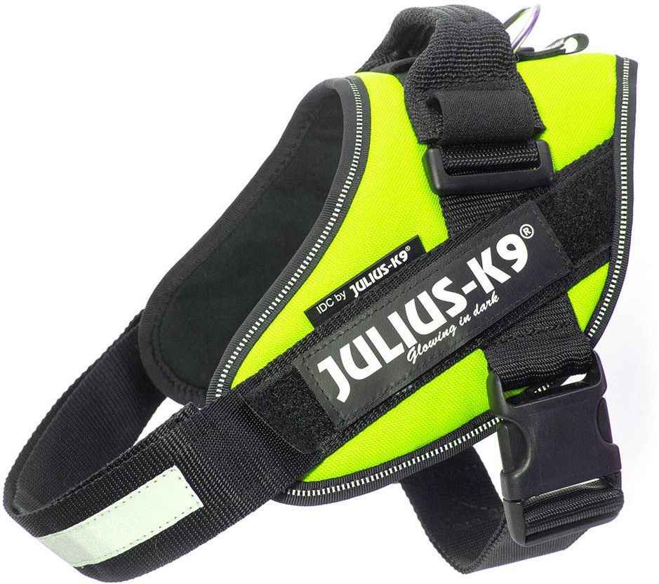 JULIUS K9 IDC Power Green Neon Harness