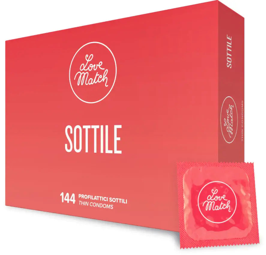 Professional Condoms, Love Match Sottile, thin and resistant, 144 pcs - MAYONAL STORE