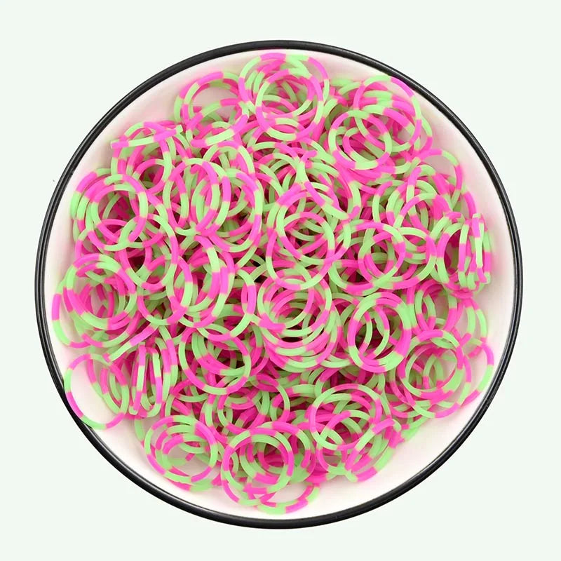 New! Hot Diy Loom Toys Rubber Bands Bracelet for Kids or Hair Rubber Loom Bands Refill Rubber Band Make Woven Bracelet DIY Gift
