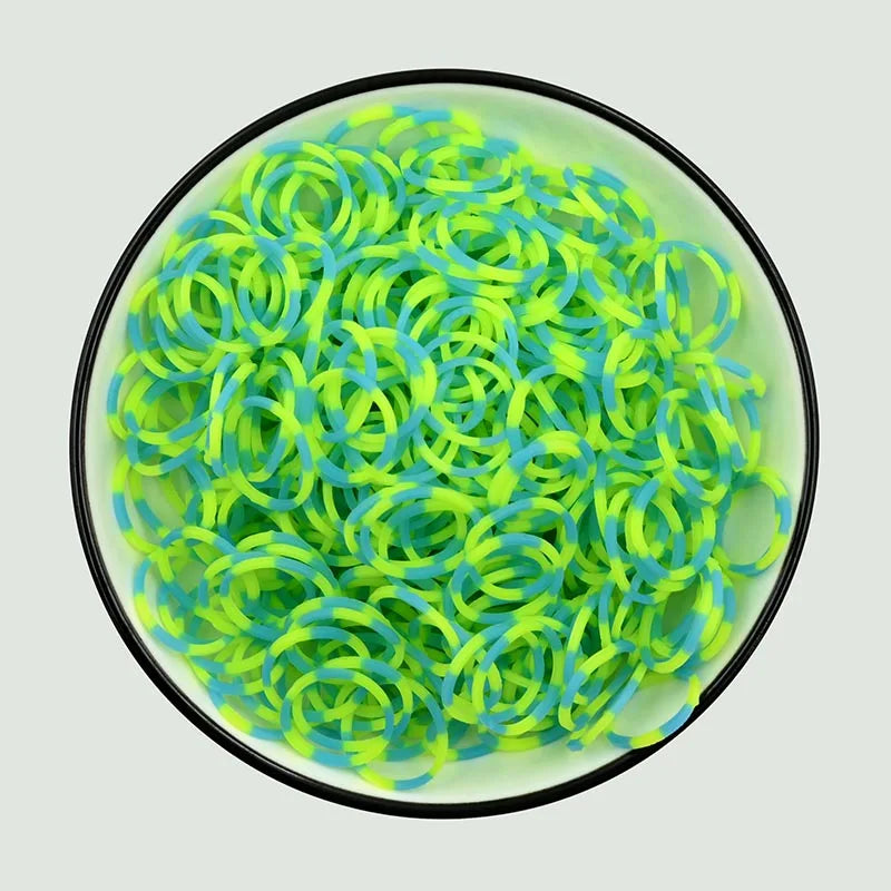 New! Hot Diy Loom Toys Rubber Bands Bracelet for Kids or Hair Rubber Loom Bands Refill Rubber Band Make Woven Bracelet DIY Gift