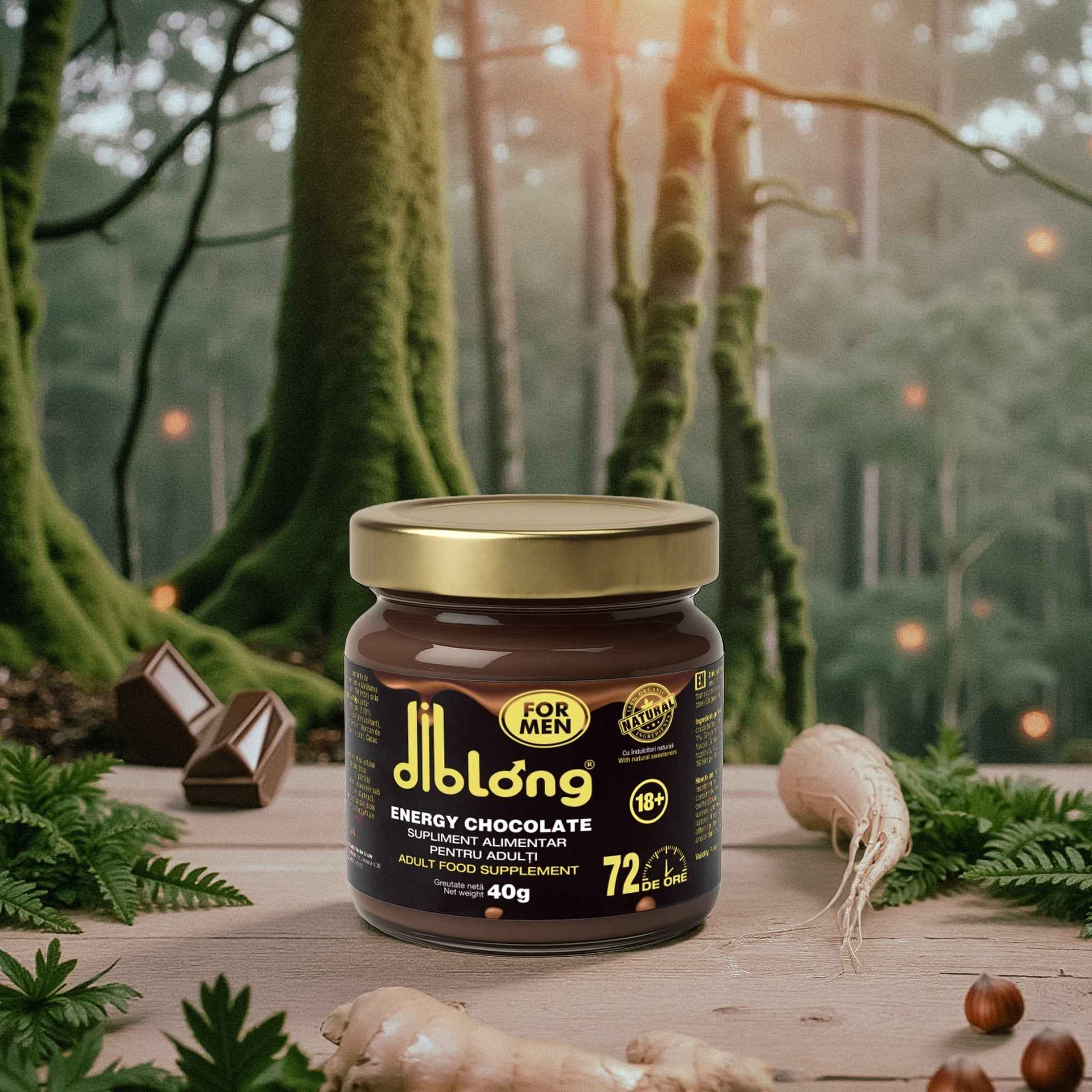 DIBLONG Energy Chocolate – Men's Natural Vitality Boost