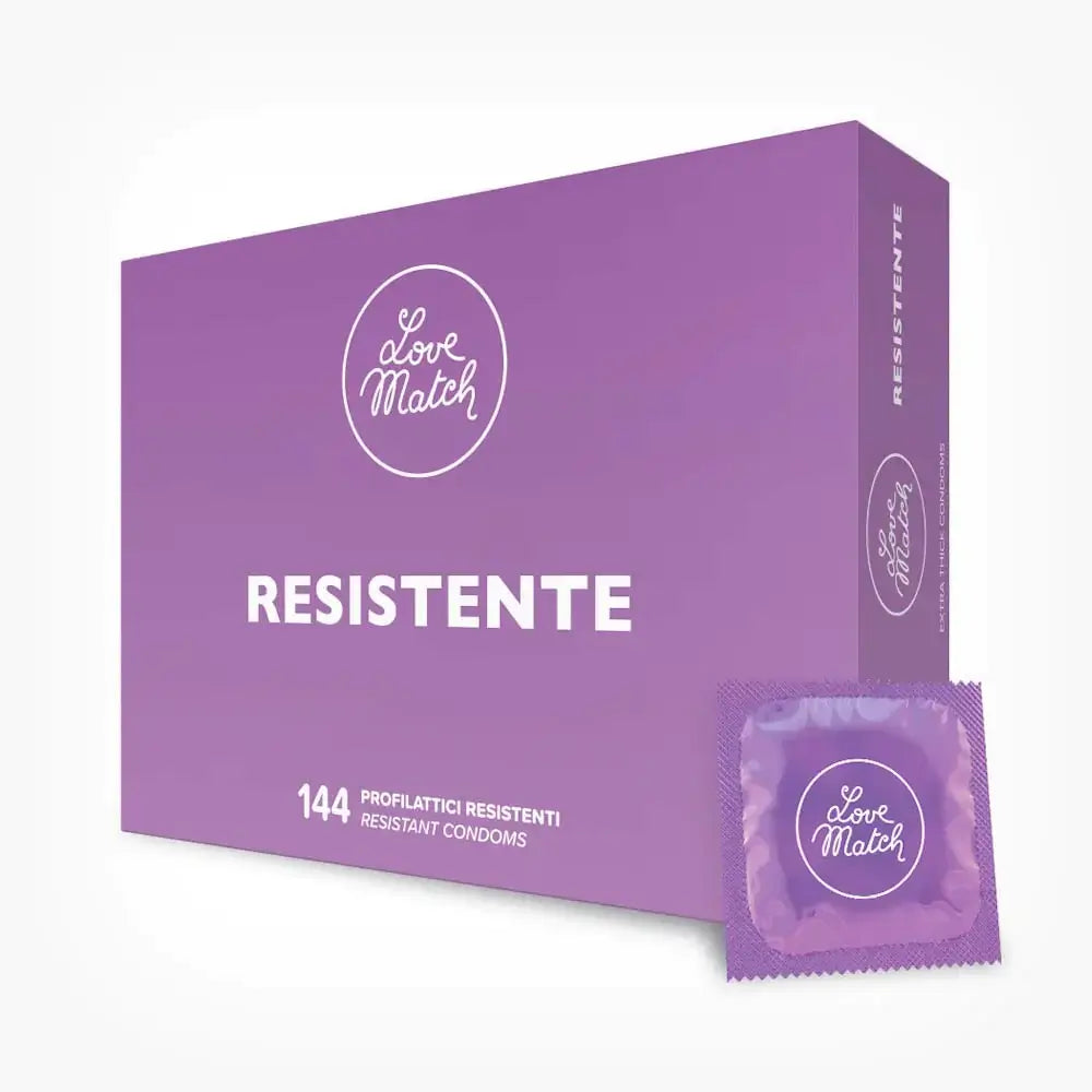 Professional Condoms, Love Match Resistant, comfortable and durable, 144 pcs - MAYONAL STORE
