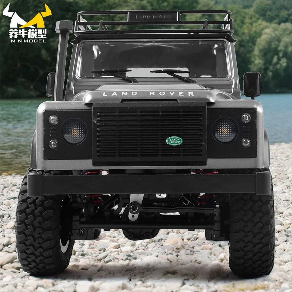 MN MODEL 1/12 4x4 Diving RC Panda Tour Vehicle Defender Off-Road Car Rock Crawler Wading Climbing Truck Collection Toy for Adult