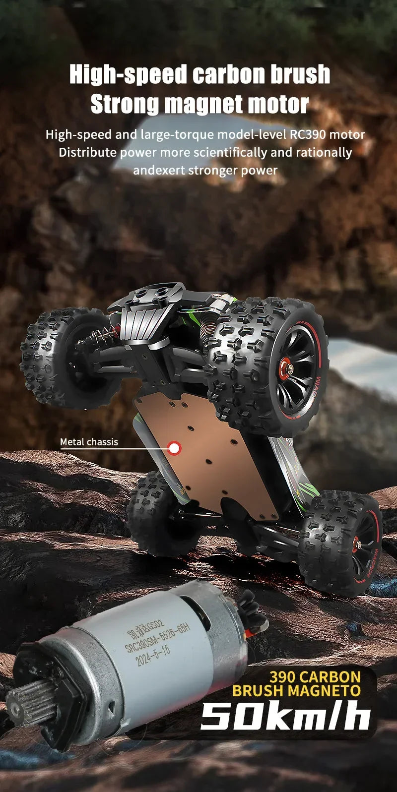 1:16 85KM/H Or 50KM/H 4WD RC Car With LED Remote Control Cars High Speed Drift Monster 4x4 Truck for Kids vs Wltoys 124017 Toys