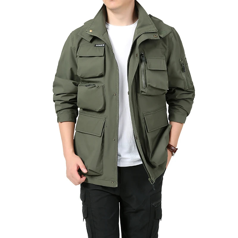 New Outdoor Sports Leisure Camouflage Clothing for Autumn and Winter Windproof Breathable and Versatile Stormtrooper Clothes