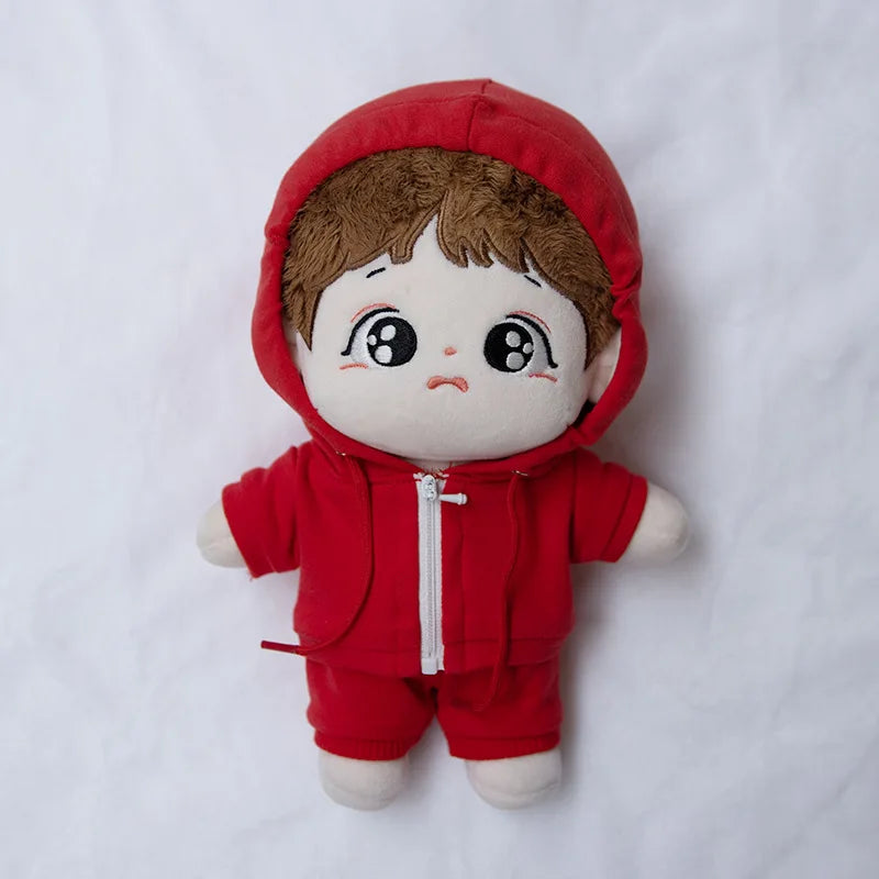 For 10cm Doll Clothes 15cm 20cm Dolls Clothes Outfit Hoodie Dolls Accessories Cultivate Hands-on Ability Children's Gift Toys