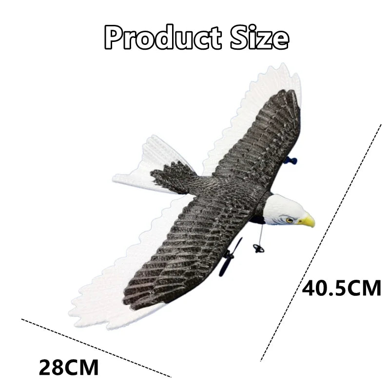 Cross Border Foam Toys FX651 RC Eagle Fixed Wing Aircraft Bald Head Eagles Glider Hot Selling Toys Gifts for Kids