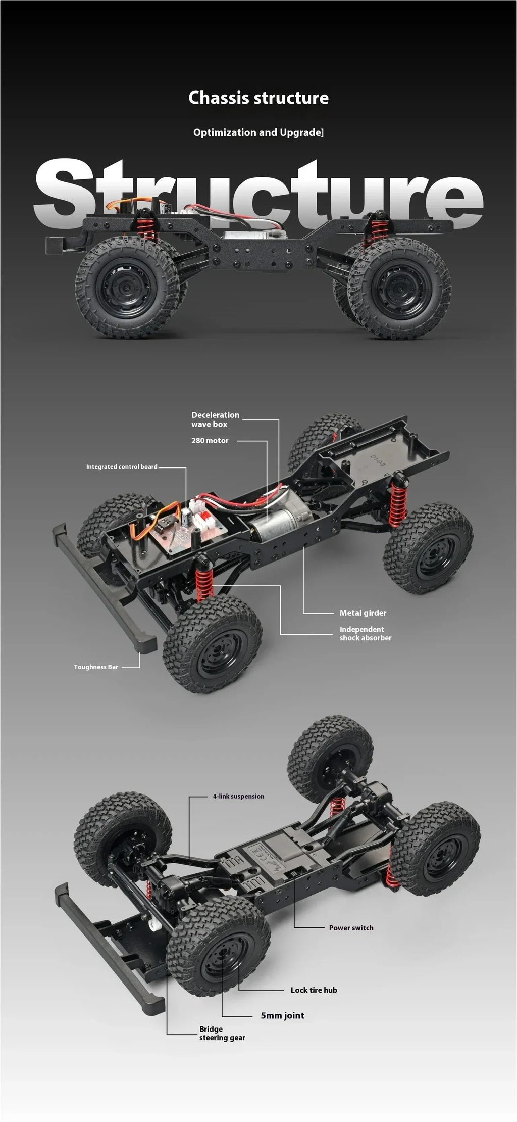 MN MODEL 1/12 4x4 Diving RC Panda Tour Vehicle Defender Off-Road Car Rock Crawler Wading Climbing Truck Collection Toy for Adult