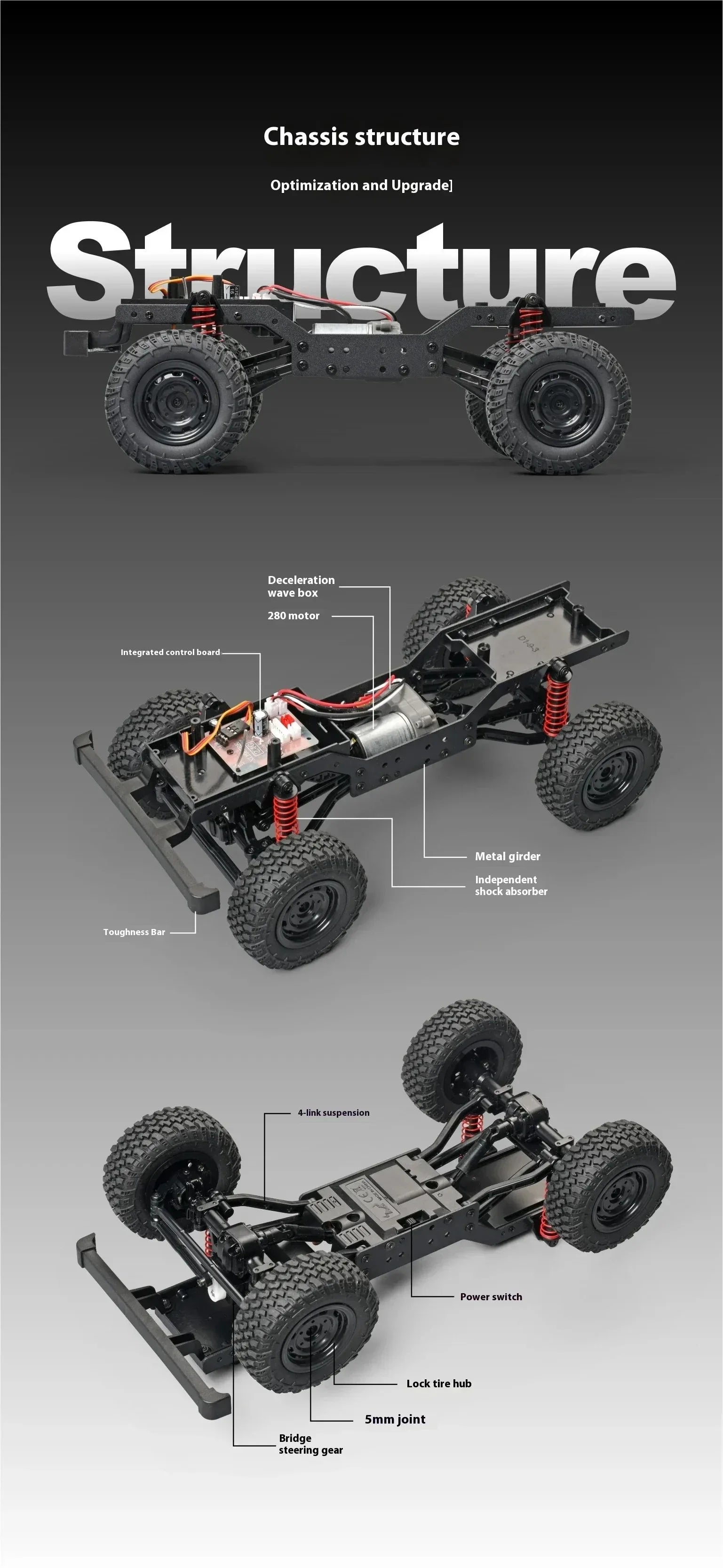 MN MODEL 1/12 4x4 Diving RC Panda Tour Vehicle Defender Off-Road Car Rock Crawler Wading Climbing Truck Collection Toy for Adult