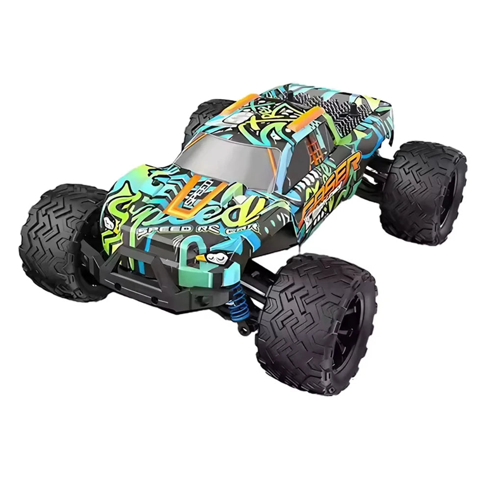 1:14 4WD RC Car Toy - 4x4 Off Road Drift Racing, 45KM/h Super Brushless High Speed - Waterproof Remote Control Truck for Kids