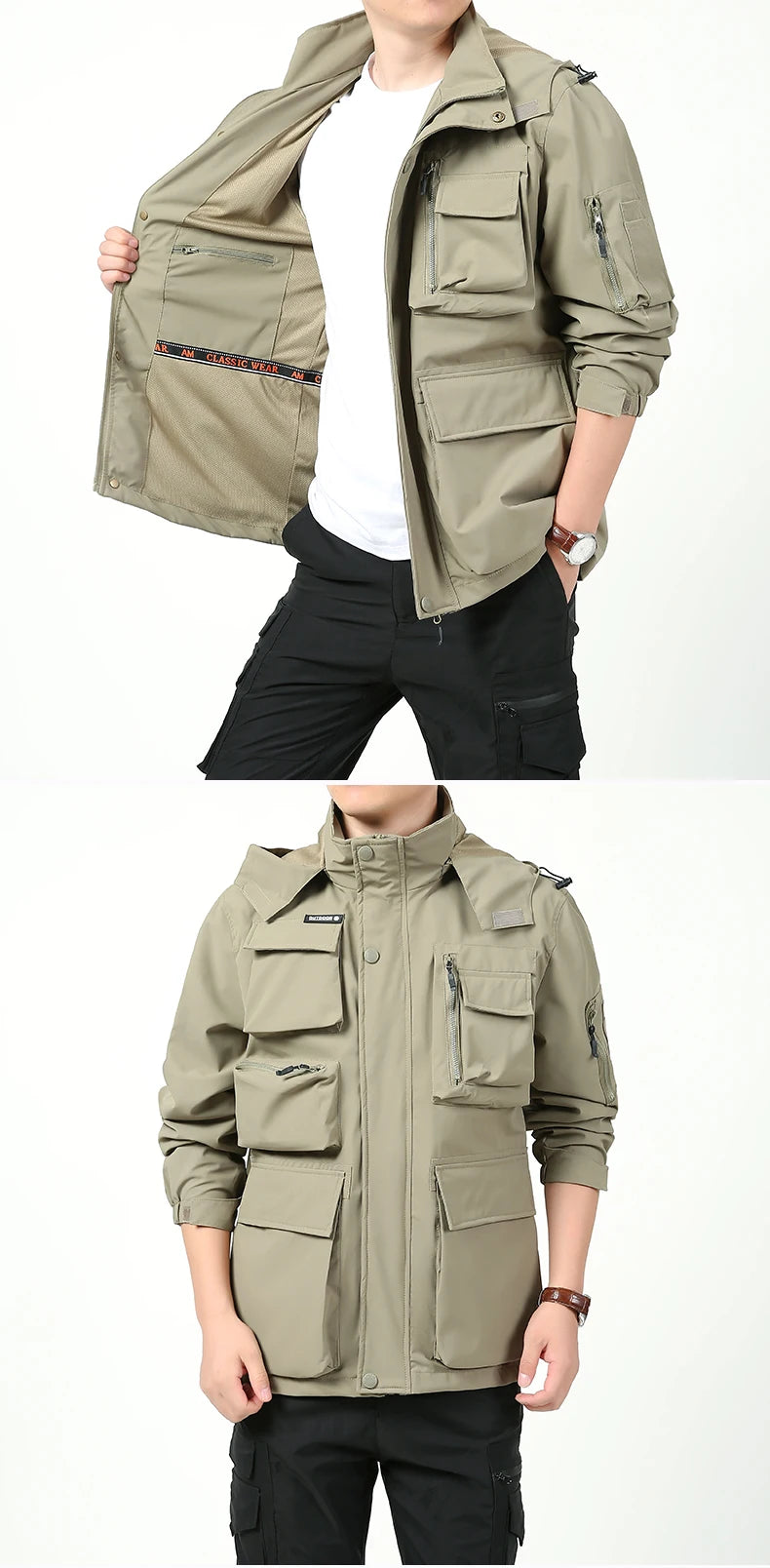 New Outdoor Sports Leisure Camouflage Clothing for Autumn and Winter Windproof Breathable and Versatile Stormtrooper Clothes