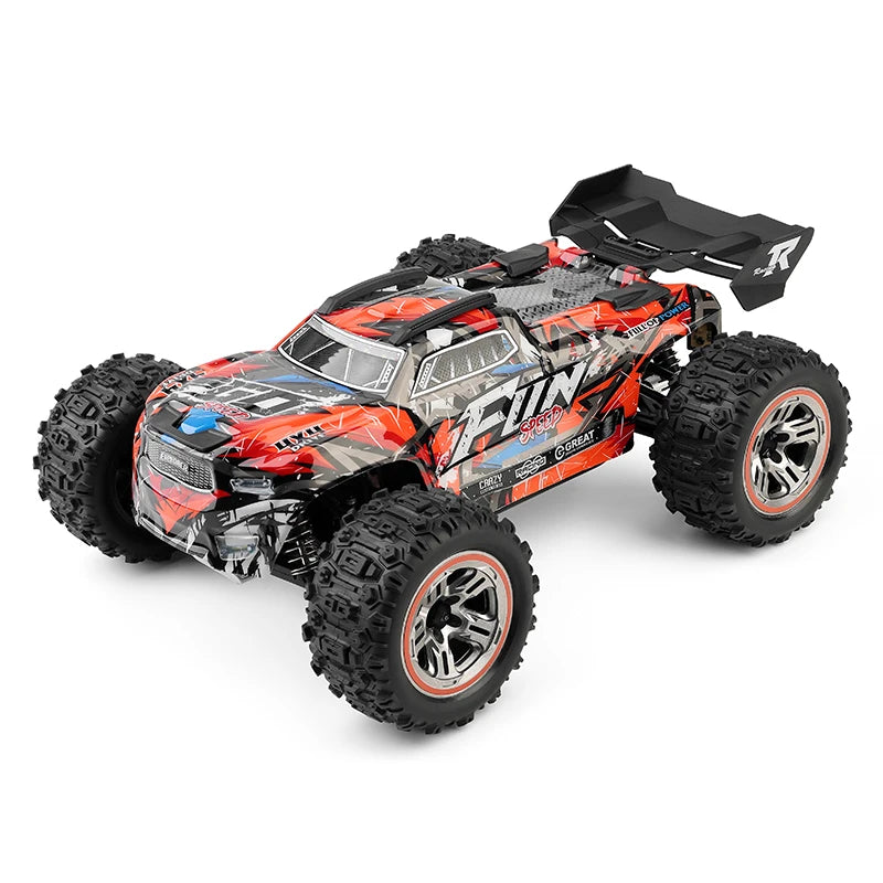 Wltoys 184008 1/18 Scale 2.4G RC Car Brushless Motor ESC 4WD Off-Road High Speed 60Km/H 3-in-1 Racing Toy for Boys
