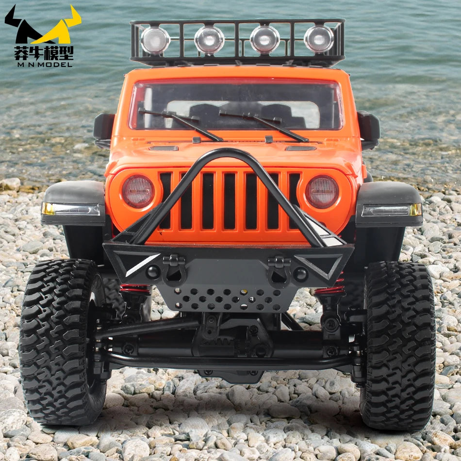 MN MODEL 1:12 Panda RC 4X4 Diving Wading Off-road Car Rock Crawler All Terrain Vehicle Buggy SUV Climbing Truck Toy for Adult