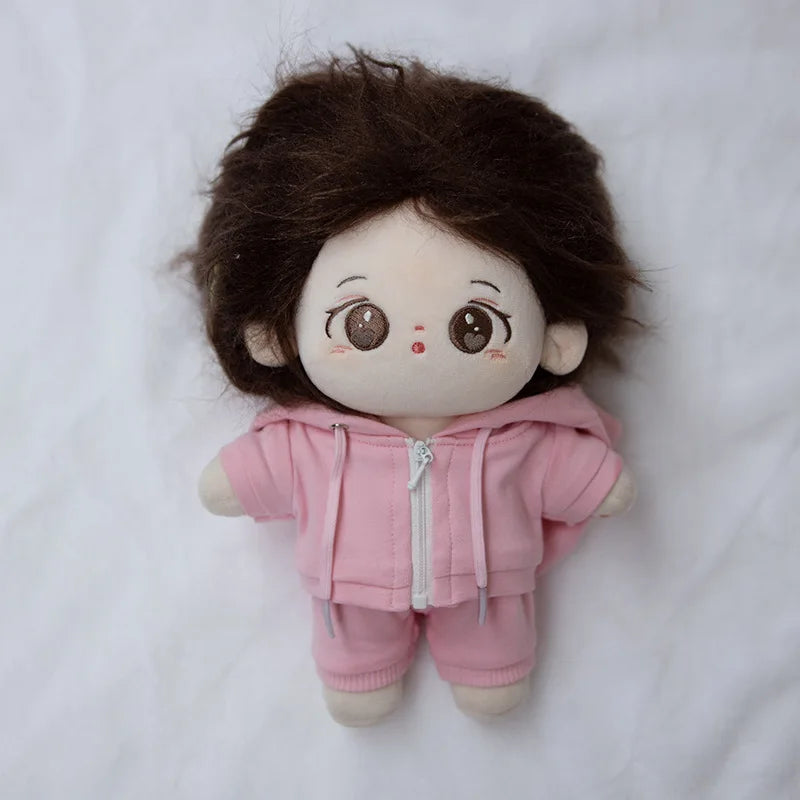 For 10cm Doll Clothes 15cm 20cm Dolls Clothes Outfit Hoodie Dolls Accessories Cultivate Hands-on Ability Children's Gift Toys