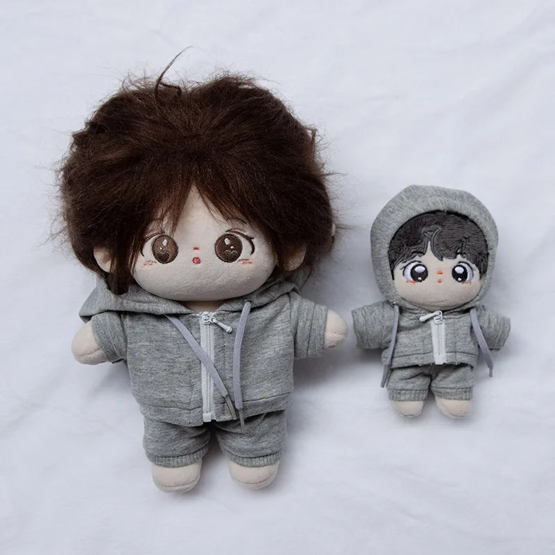 For 10cm Doll Clothes 15cm 20cm Dolls Clothes Outfit Hoodie Dolls Accessories Cultivate Hands-on Ability Children's Gift Toys