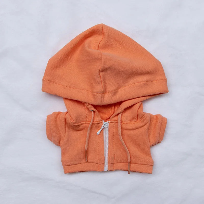 For 10cm Doll Clothes 15cm 20cm Dolls Clothes Outfit Hoodie Dolls Accessories Cultivate Hands-on Ability Children's Gift Toys