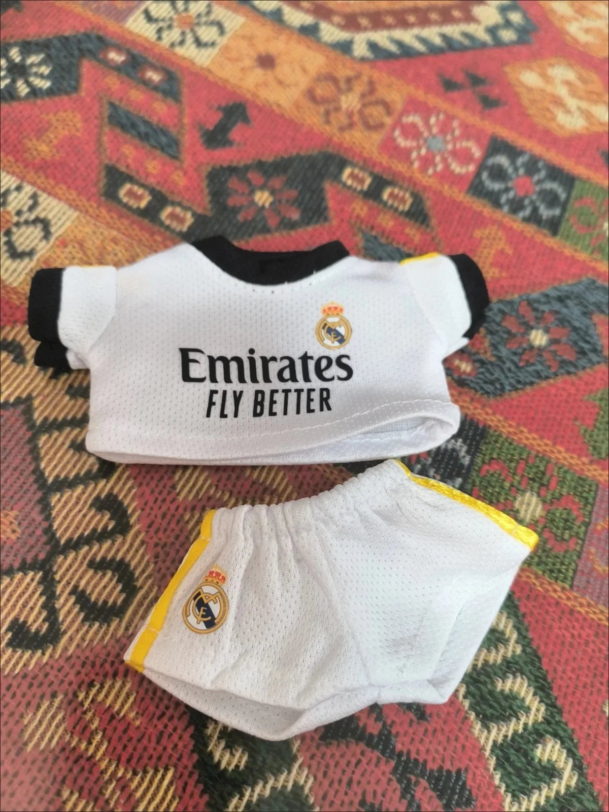 17cm Labubu Football Vinyl Pendant Doll Size 7 V1V2 V3 DIY Clothing Set Sportswear for Kids Creative Child Gift Toy