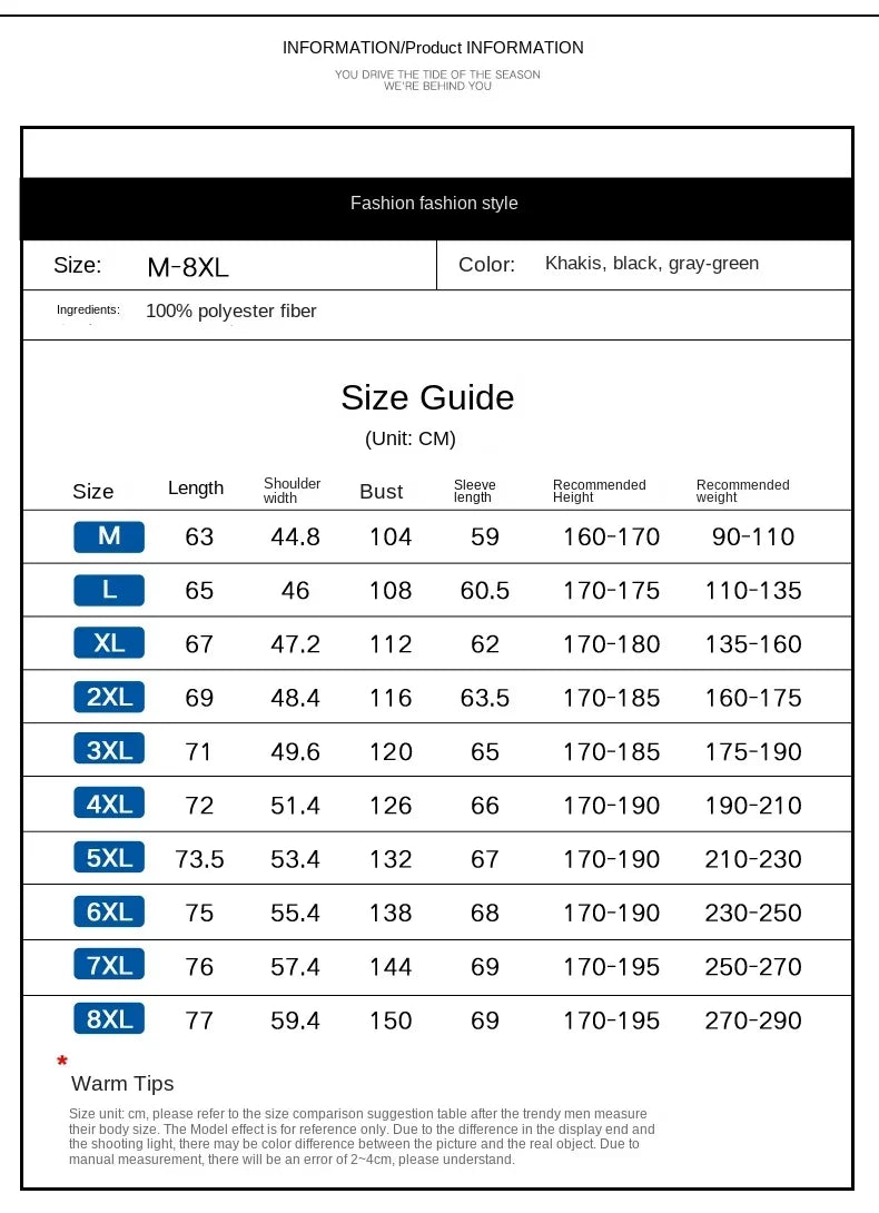New Autumn Winter Men's Casual Sports Jacket Fashionable Trend Windproof Portable Pocket Stand Up Collar Fashionable Coat