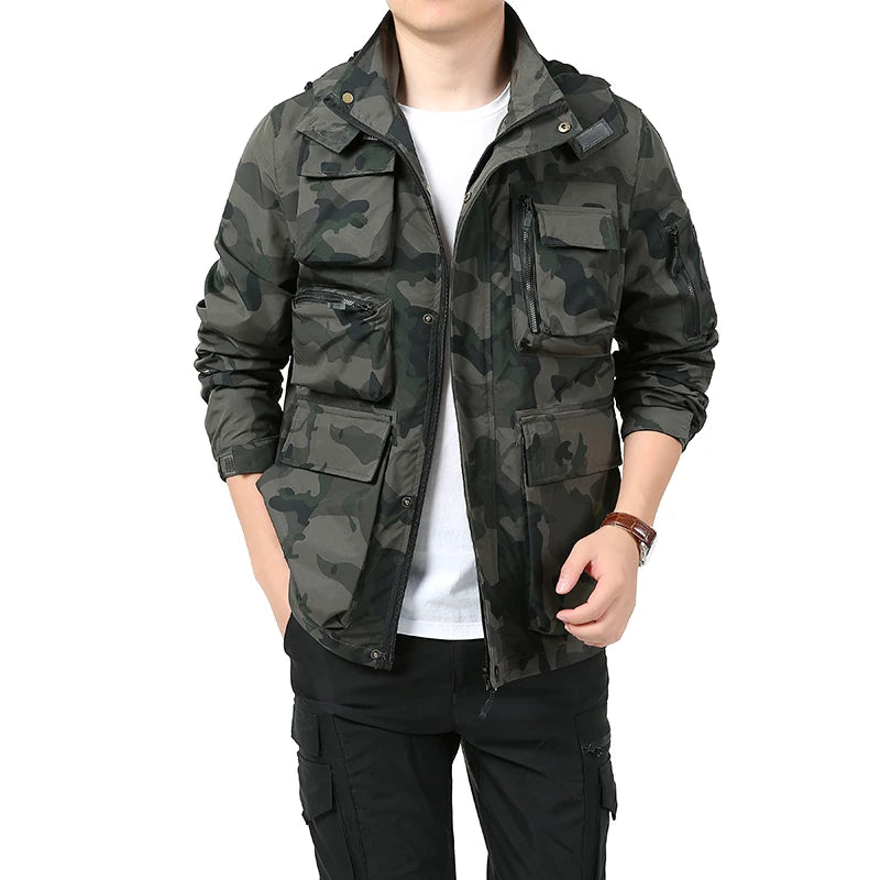 New Outdoor Sports Leisure Camouflage Clothing for Autumn and Winter Windproof Breathable and Versatile Stormtrooper Clothes
