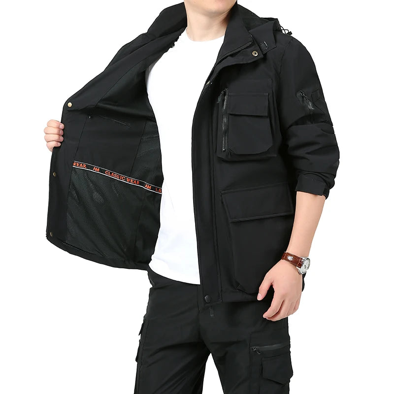 New Outdoor Sports Leisure Camouflage Clothing for Autumn and Winter Windproof Breathable and Versatile Stormtrooper Clothes