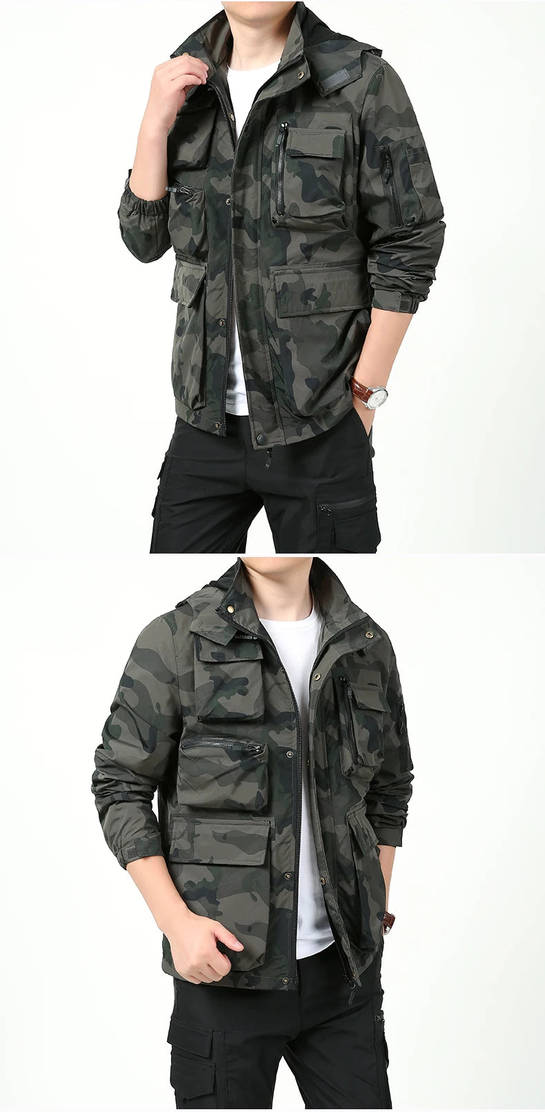 New Outdoor Sports Leisure Camouflage Clothing for Autumn and Winter Windproof Breathable and Versatile Stormtrooper Clothes