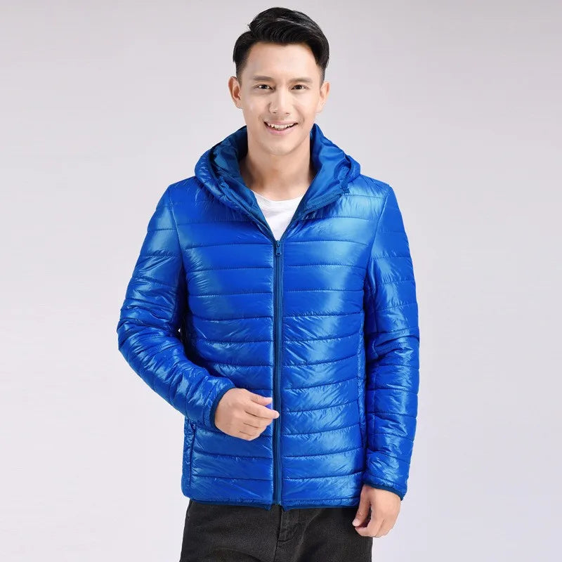 Ultra Light White Duck Down Jacket Men Waterproof Casual Portable Outdoor Lightweight Padded Male Coats Jacket Autumn Winter