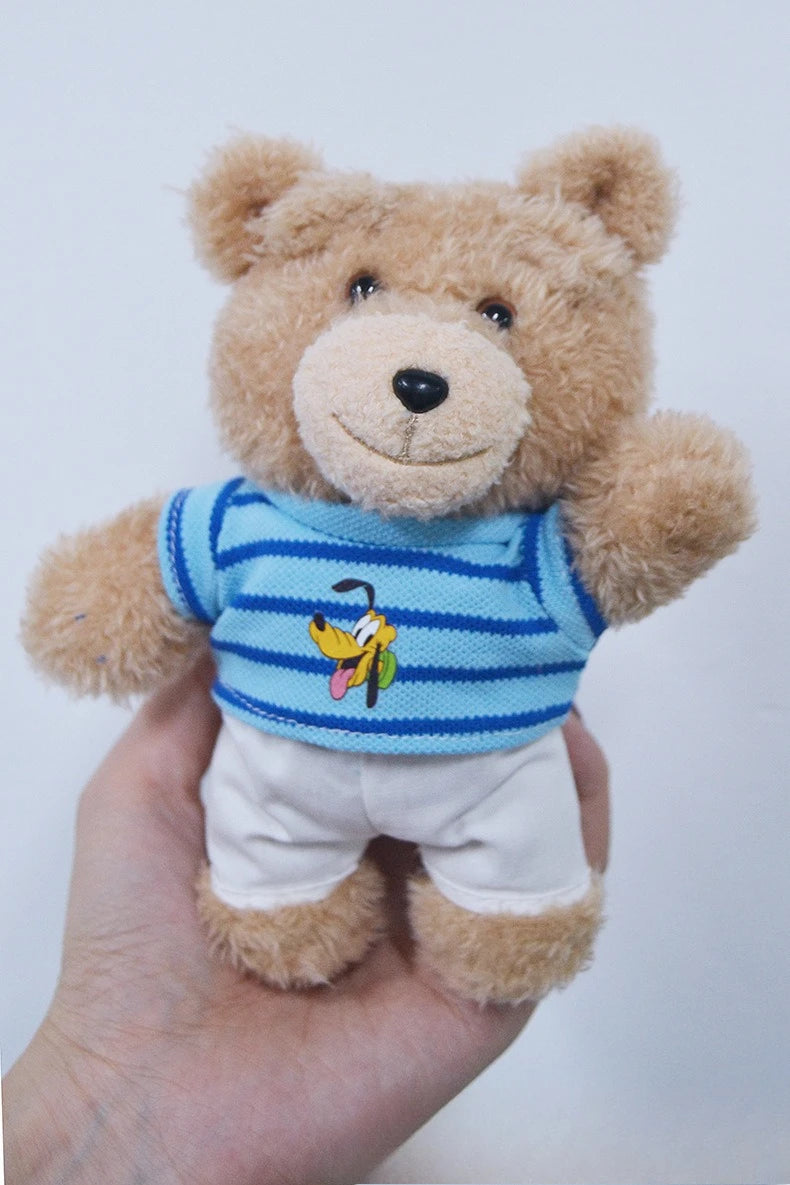 labubu clothes Summer Striped T-shirt Refreshing Set, Top and Shorts Change set, Daily outfits ,labubu accessories(No dolls)