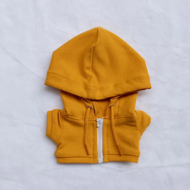 For 10cm Doll Clothes 15cm 20cm Dolls Clothes Outfit Hoodie Dolls Accessories Cultivate Hands-on Ability Children's Gift Toys