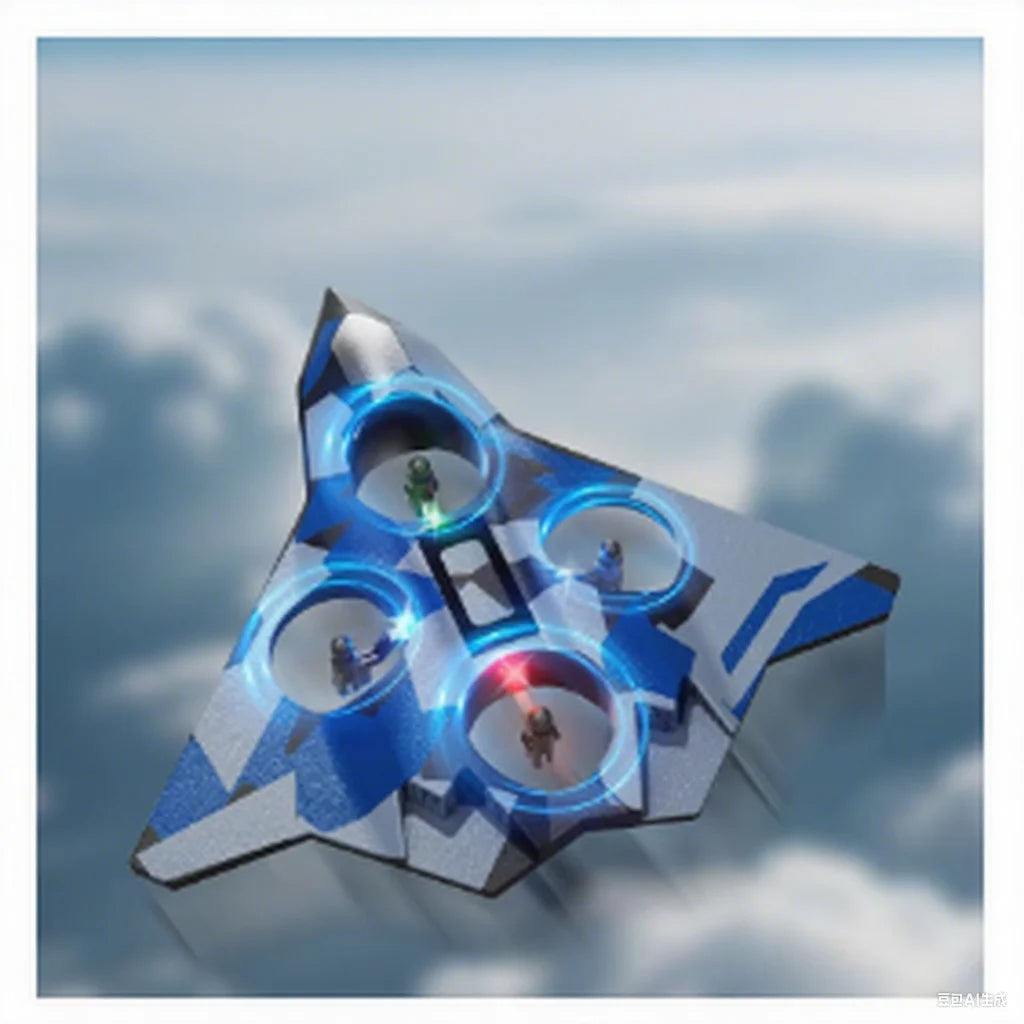 CZ36 Foam RC Aircraft Stunt Surround Upgraded Glider, Multi - player Interactive Toy Capable of Throw - to - Fly