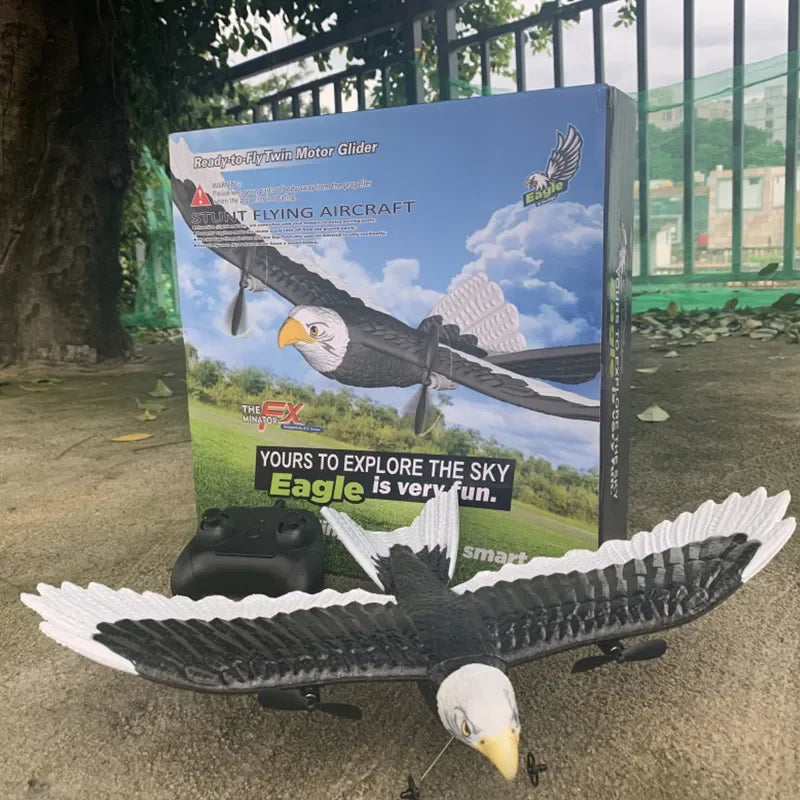 Cross Border Foam Toys FX651 RC Eagle Fixed Wing Aircraft Bald Head Eagles Glider Hot Selling Toys Gifts for Kids