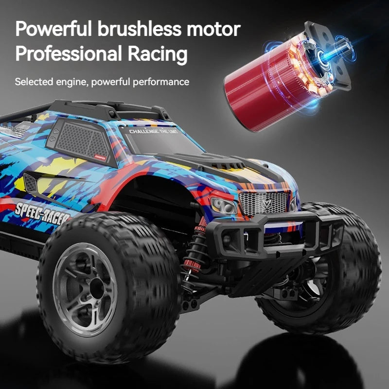 Kf10 Brushless High-Speed Rc Car 1:10 Scale Four-Wheel Drive Off-Road Climbing Remote Control Stunt Racing Toy For Ages 14+ Gift