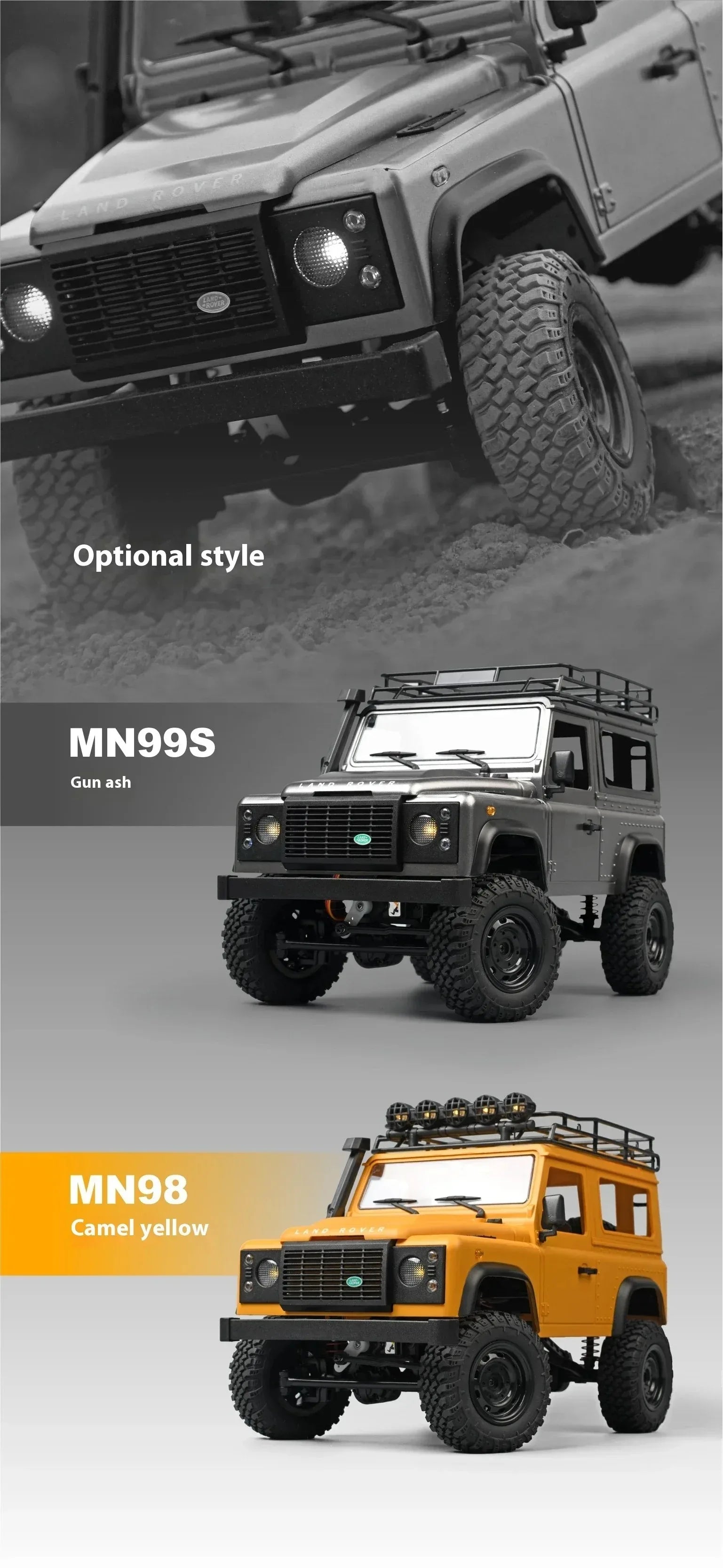 MN MODEL 1/12 4x4 Diving RC Panda Tour Vehicle Defender Off-Road Car Rock Crawler Wading Climbing Truck Collection Toy for Adult