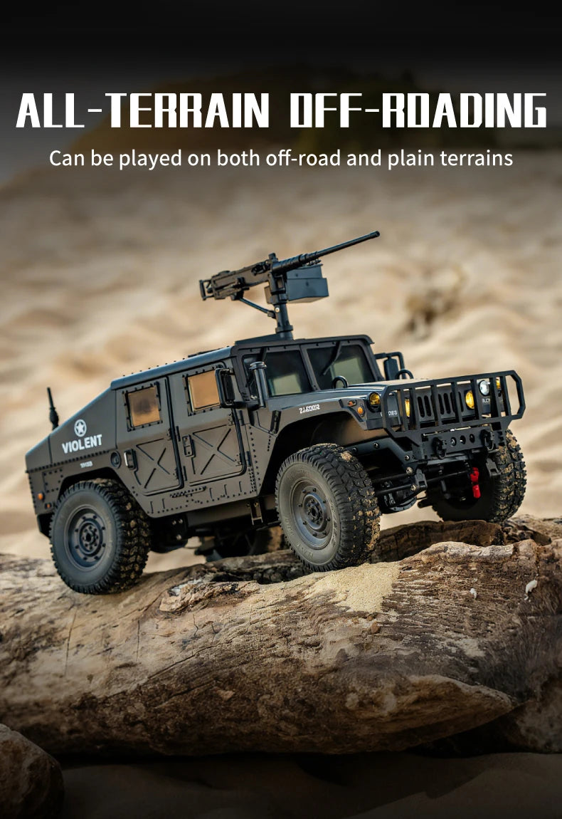 C8835 Remote Control Car 1:16 2.4G 4WD Military Truck Off-Road Rc Vehicle Climbing Toy For Kids Adults Gift Summer Outdoor Hobby