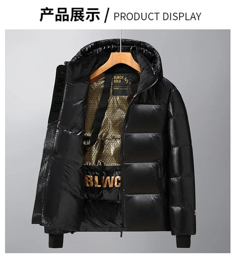 Winter Jacket For Men Top Quality Goose Down Coat Parka Men Winter Jacket Coat New Warm Fashion Hooded Long Down Jacket Canada